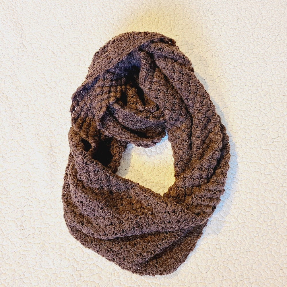 14th & Union Textured Brown Scarf